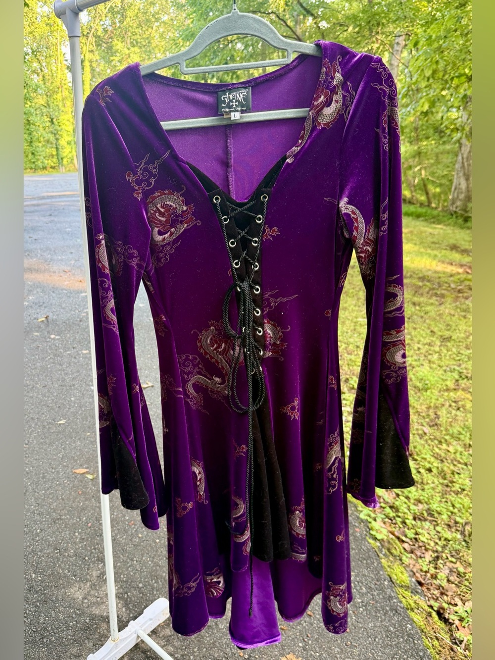 Shrine Hollywood gothic dress